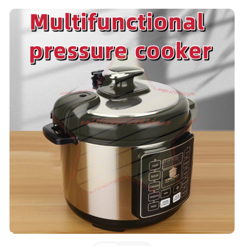 Rice Cooker - Electric Pressure Cooker 6L Large Capacity,