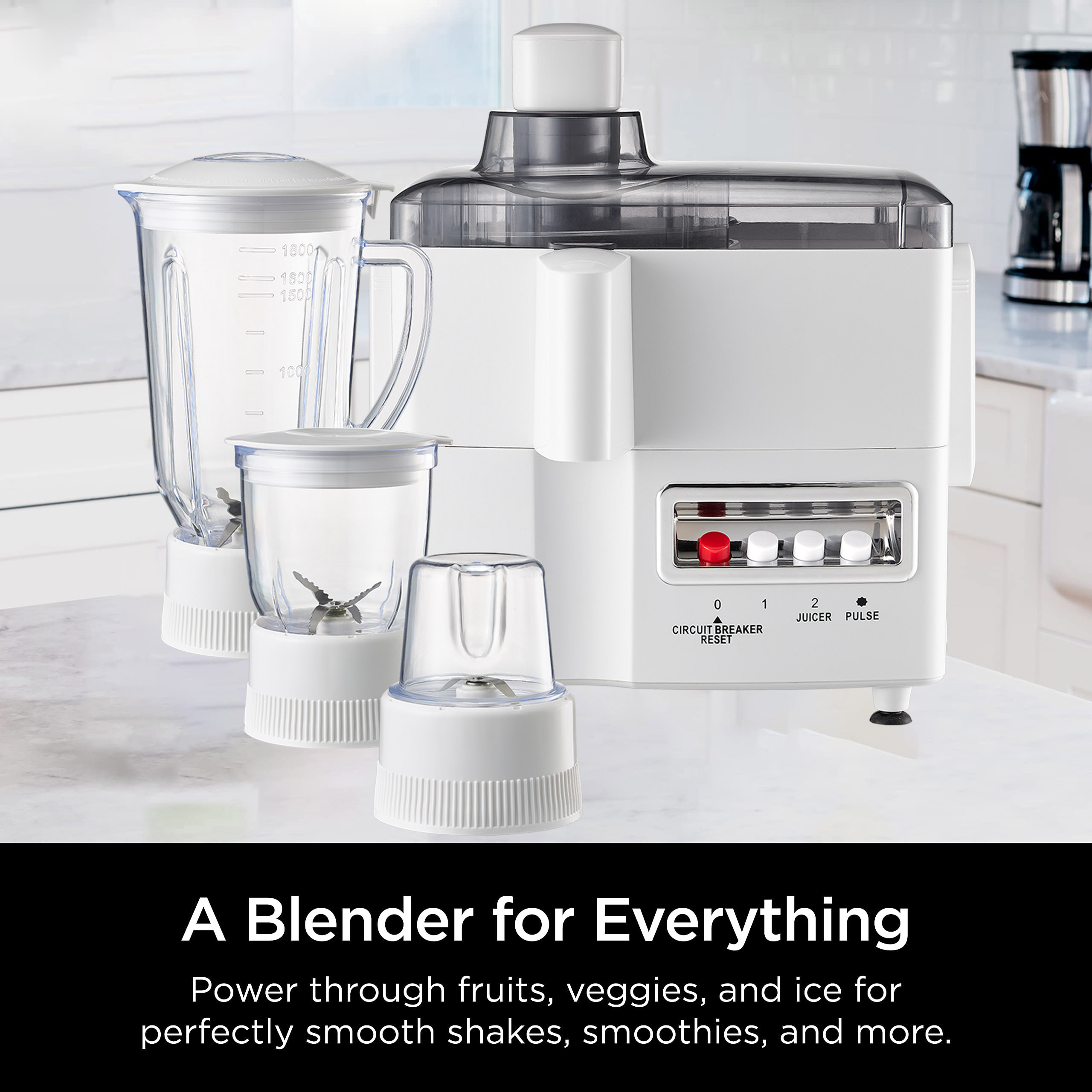 4 in 1 Multi-Purpose Household - Blender ulasan dan harga