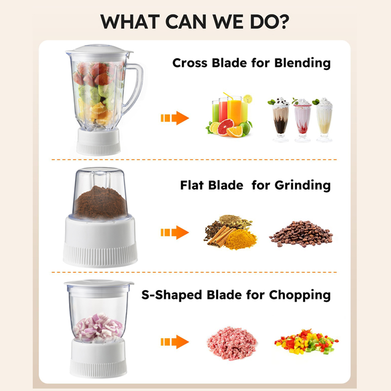 4 in 1 Multi-Purpose Household - Blender ulasan dan harga
