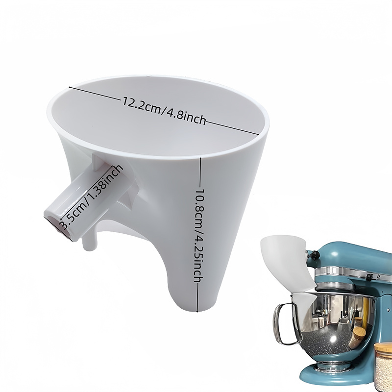 1 Piece. Flour Funnel for Mixe - Stand Mixer ulasan dan harga