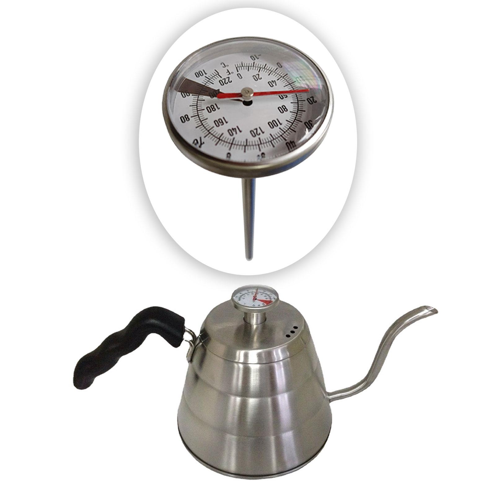 Metal Thermometer Coffee Kettl - Kitchen Appliances Video ulasan dan harga
