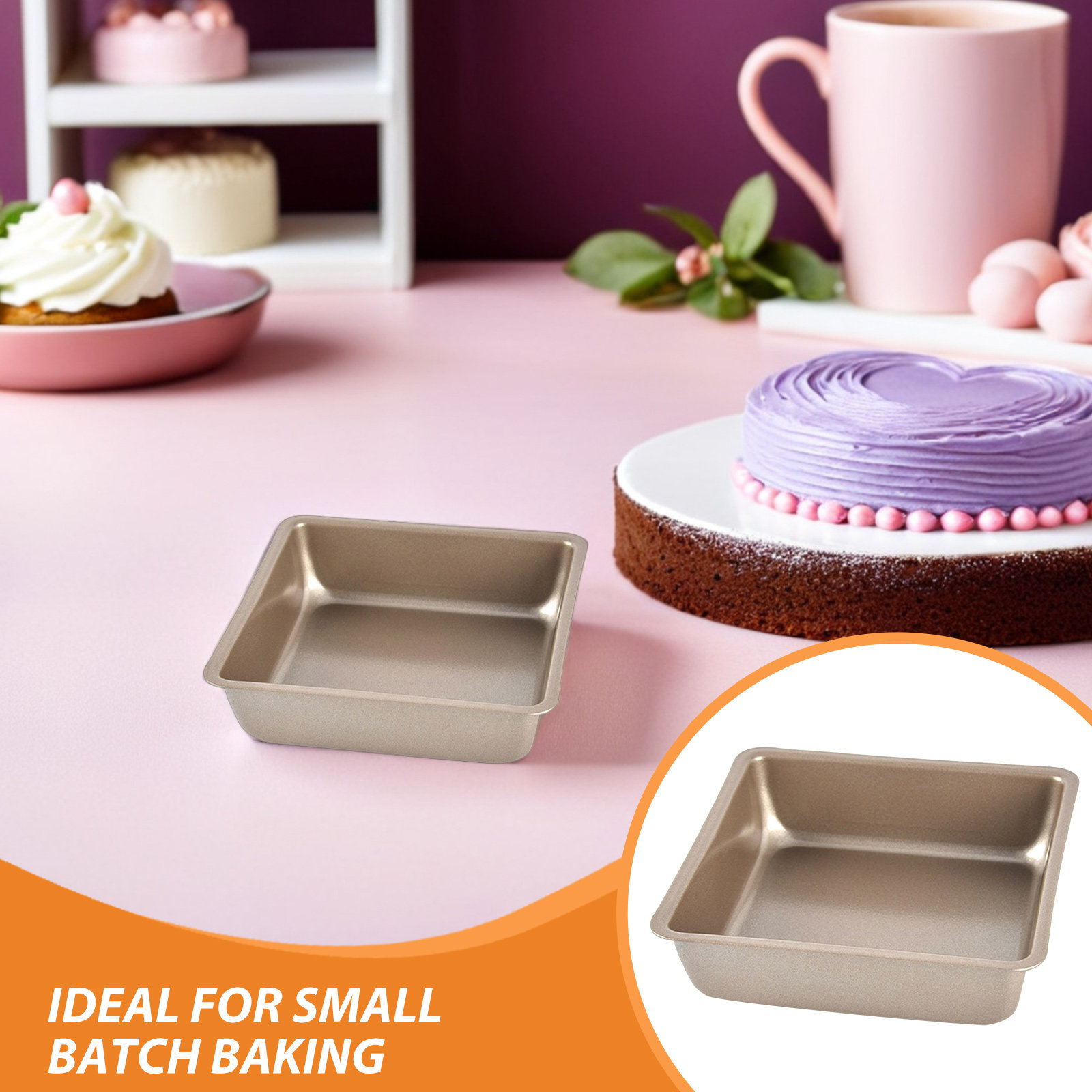 4Pcs 4Inch Carbon Steel Nonsti - Toaster ulasan dan harga