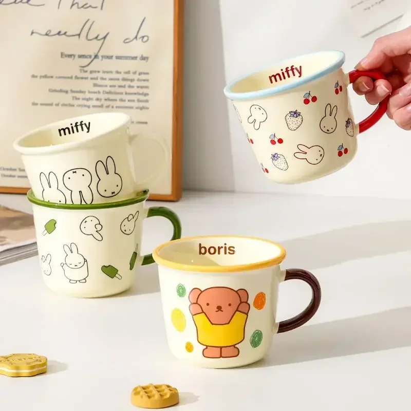 Miffy Kawaii Large Ceramic Cof - Microwave Oven ulasan dan harga
