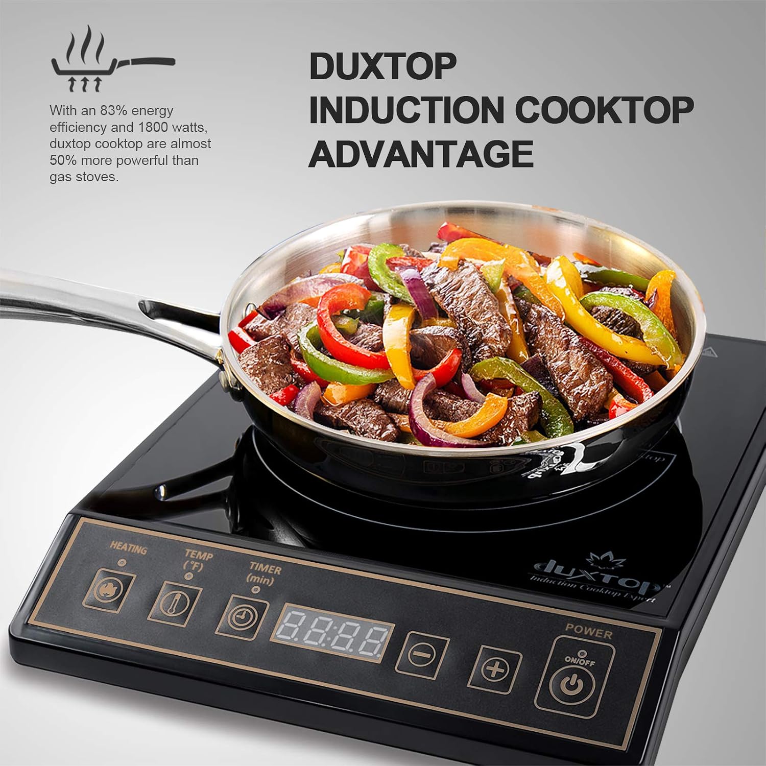 1800W Portable Induction Cookt - Induction Cooktop Portable ulasan dan harga