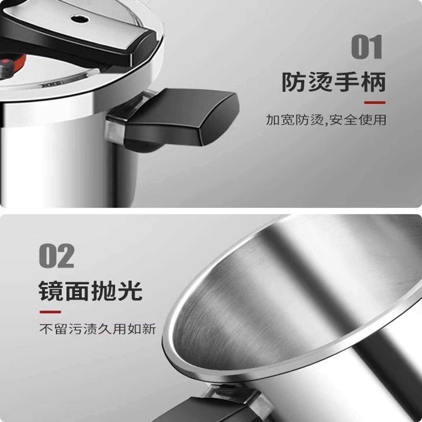 Stainless Steel Pressure Cooke - Induction Cooker ulasan dan harga