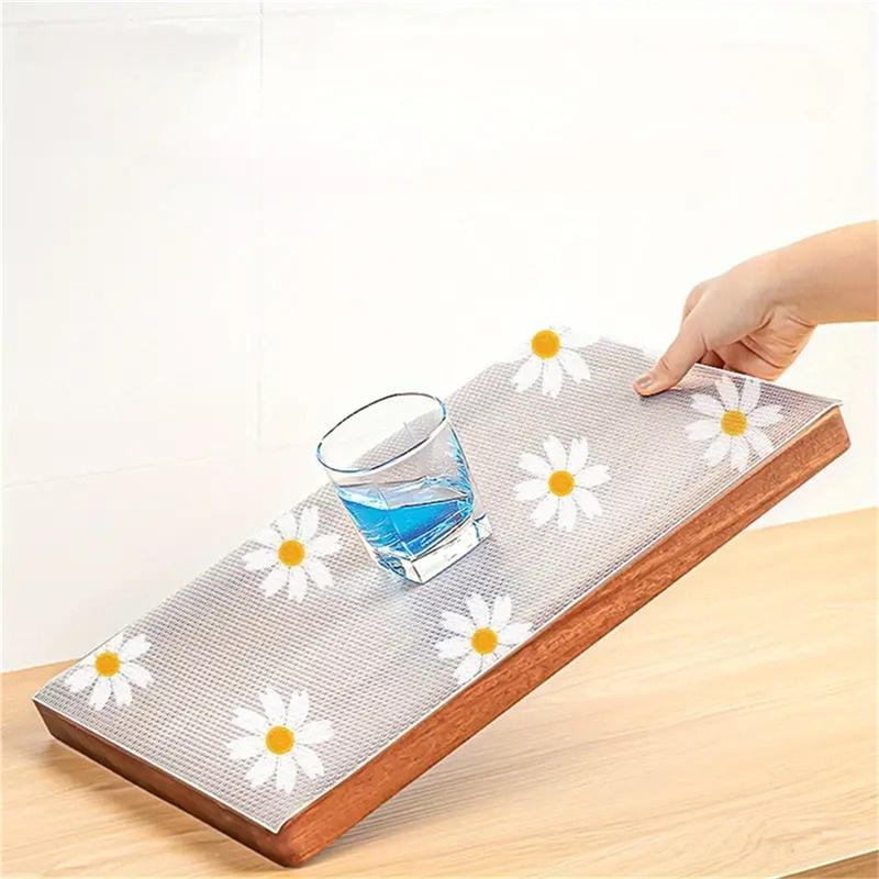 1 Roll Daisy Shelf Liner For K - Kitchen Appliances Cabinet ulasan dan harga